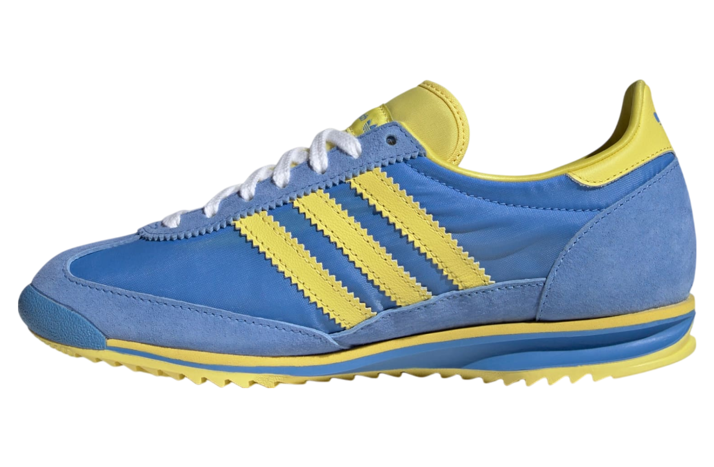 Sporty & Rich x adidas SL 72 Sweden Pack Real Blue / Light Yellow