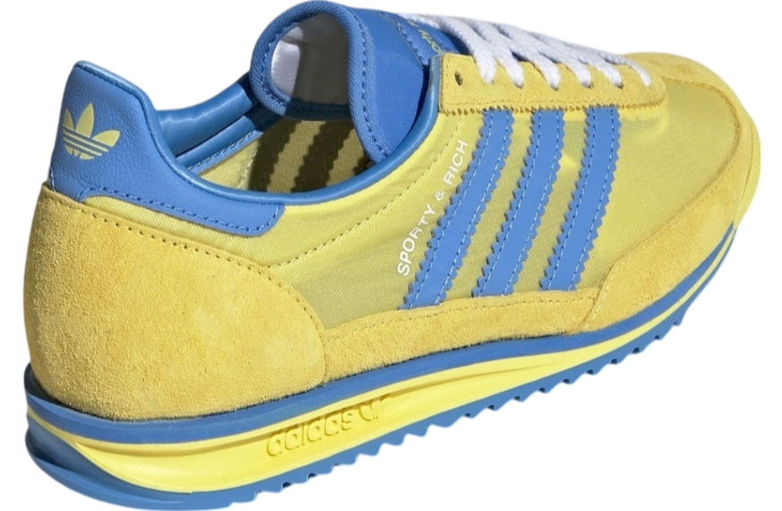 Sporty & Rich x adidas SL 72 Sweden Pack Yellow / Blue