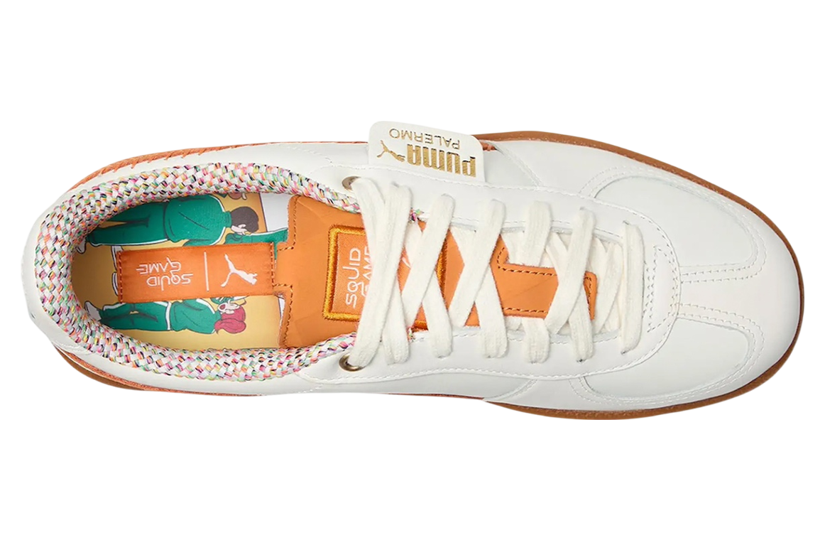 Squid Game x Puma Palermo White / Orange