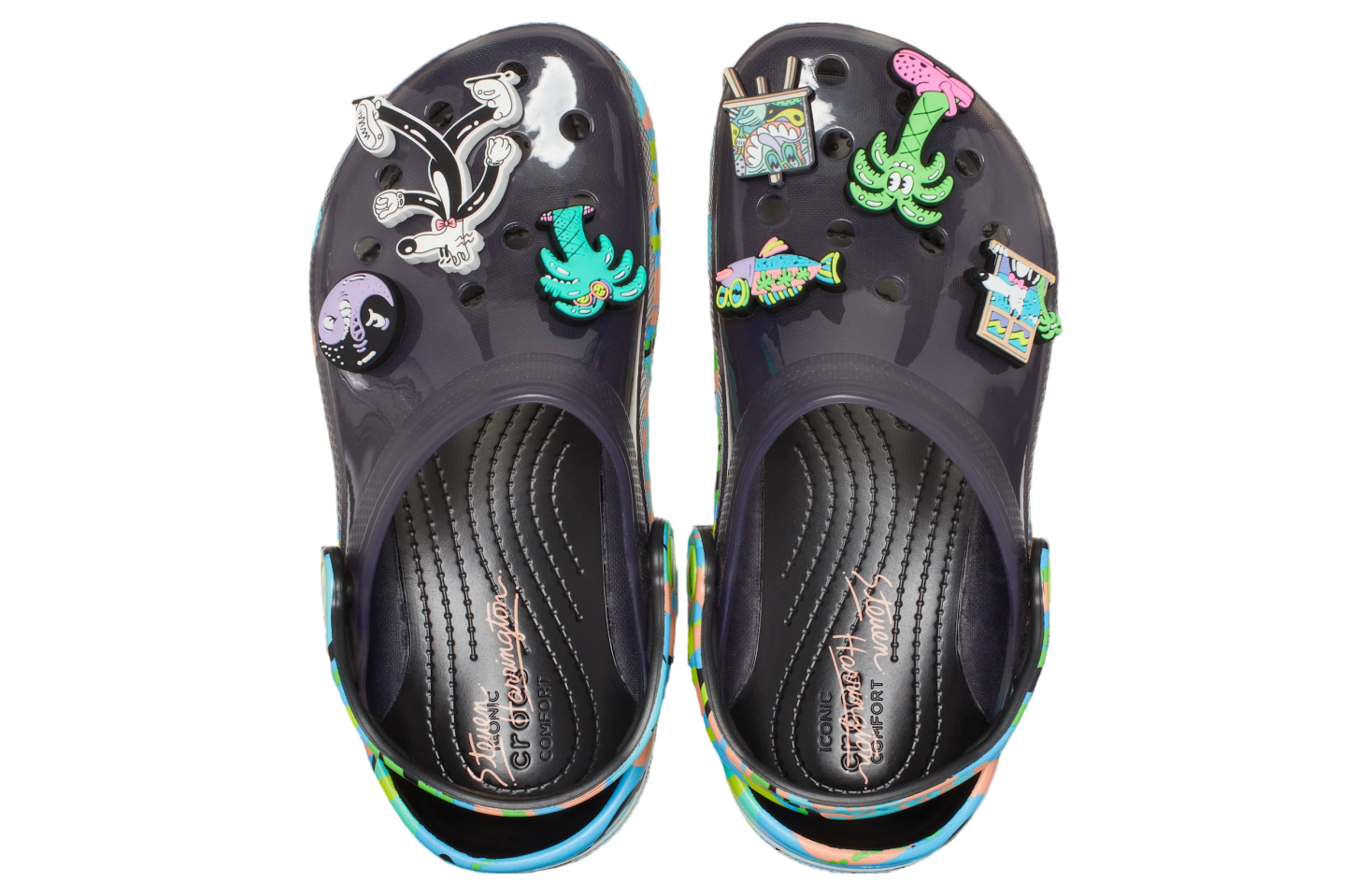 Steven Harrington Crocs Classic Translucent Clog Multi