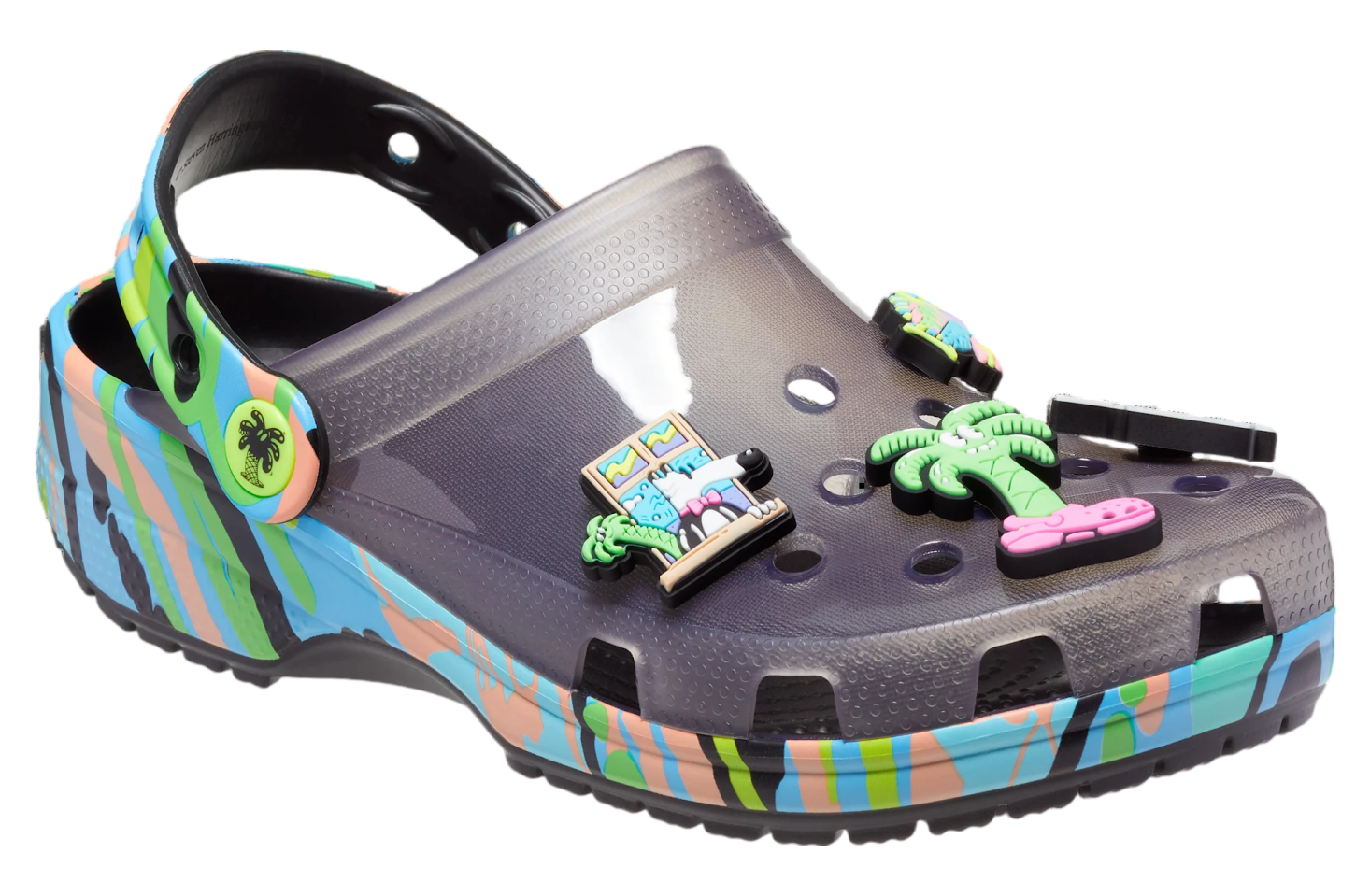 Steven Harrington Crocs Classic Translucent Clog Multi