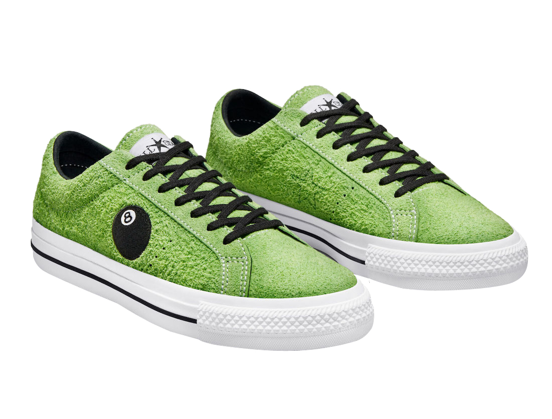 28cm One Star Pro Stussy 8-Ball converse - ファッション