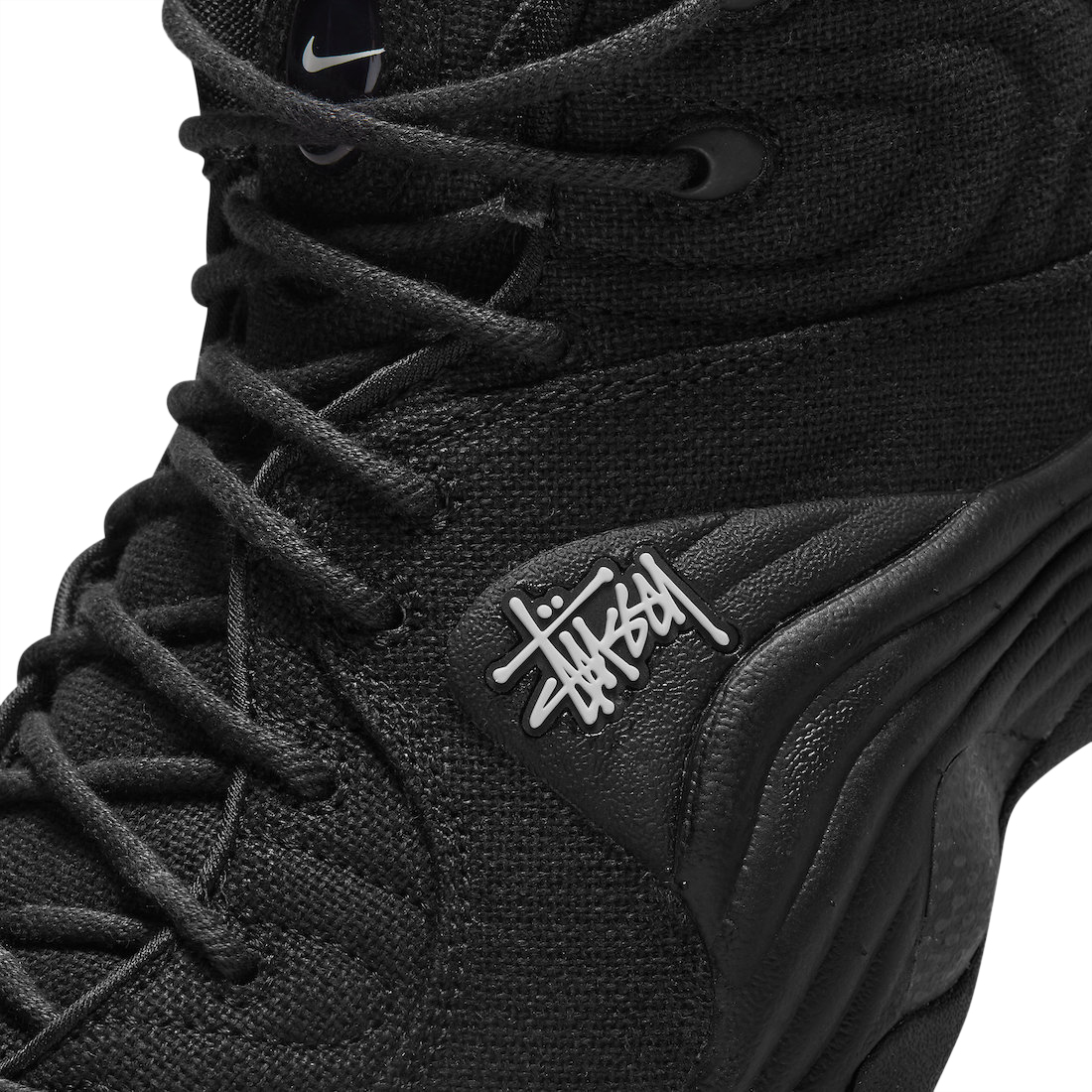Stussy x Nike Air Penny 2 Black DQ5674-001 - KicksOnFire.com