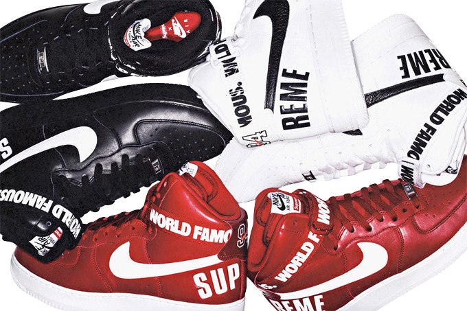 Supreme x Nike Air Force 1 High