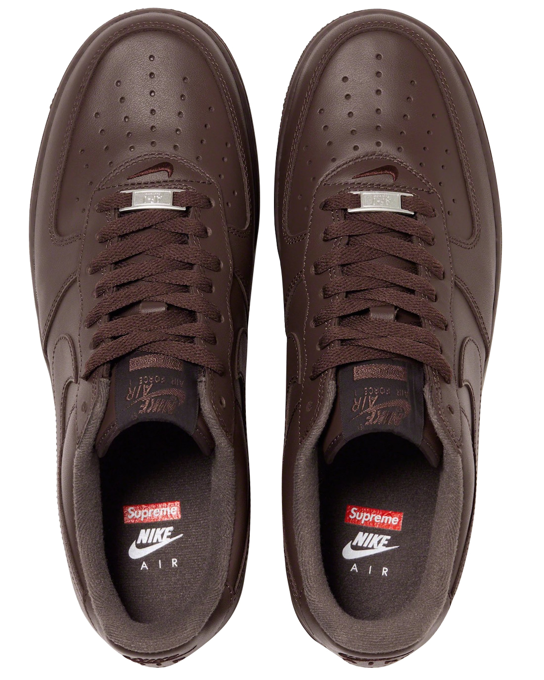 BUY Supreme X Nike Air Force 1 Low Baroque Brown | Kixify Marketplace