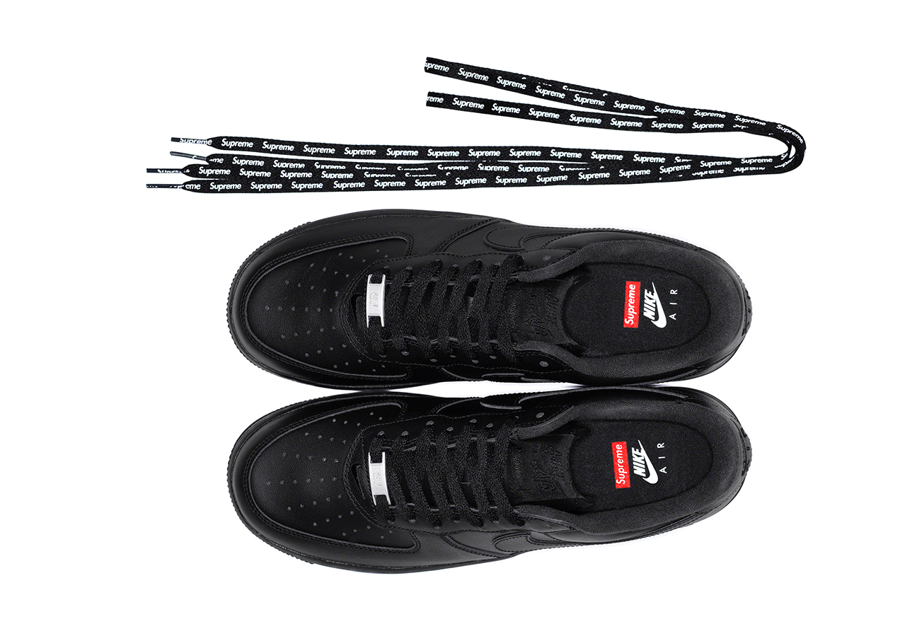 百貨店の販売 Nike Supreme Air 28cm Black Low 1 Force スニーカー