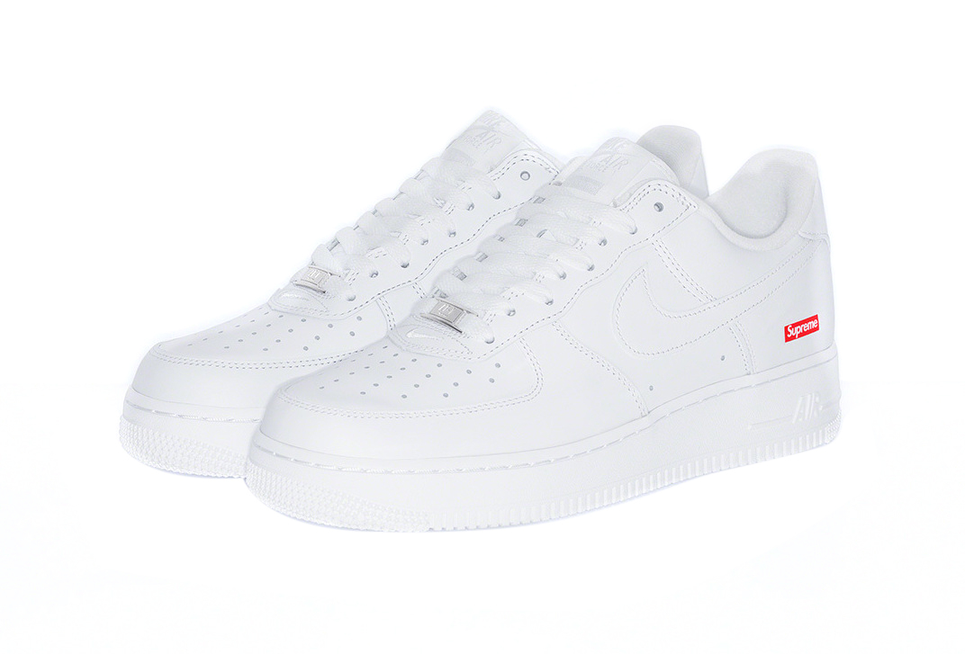 Supreme x Nike Air Force 1 Low White CU9225-100 - KicksOnFire.com