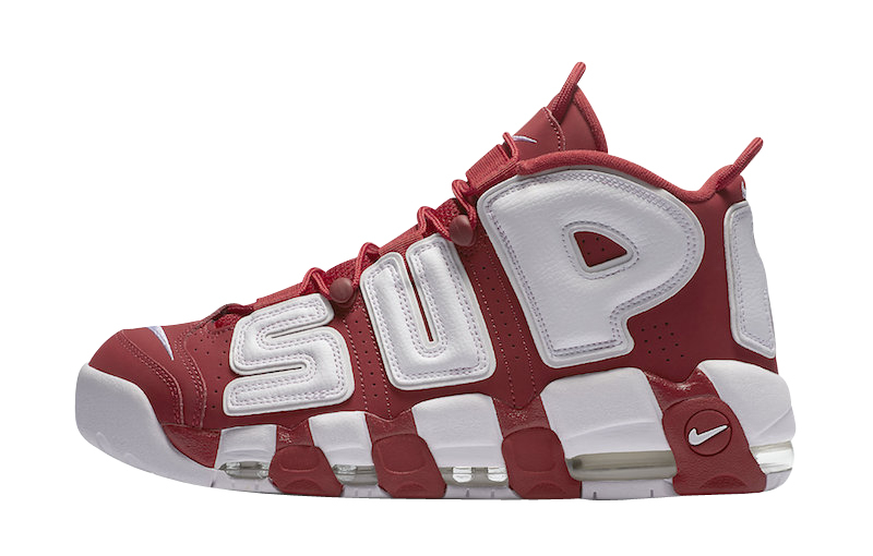 BUY Supreme X Nike Air More Uptempo Red | Kixify Marketplace