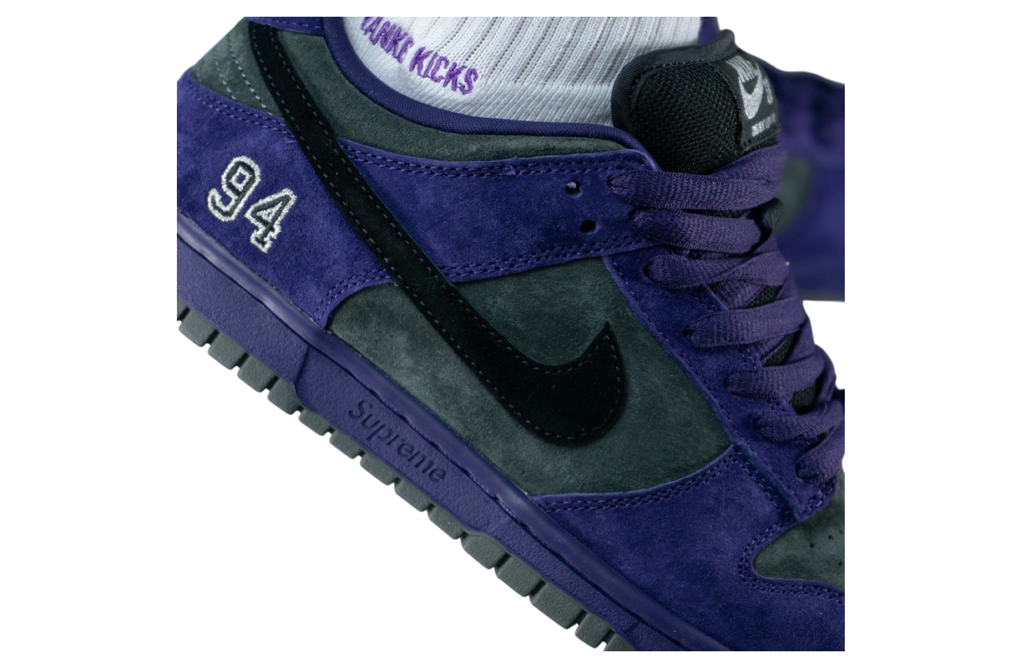 Supreme x Nike SB Dunk Low Ink Ink / Iron Grey