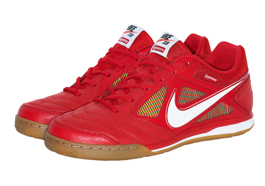 Supreme x Nike SB Gato Gym Red AR9821-600