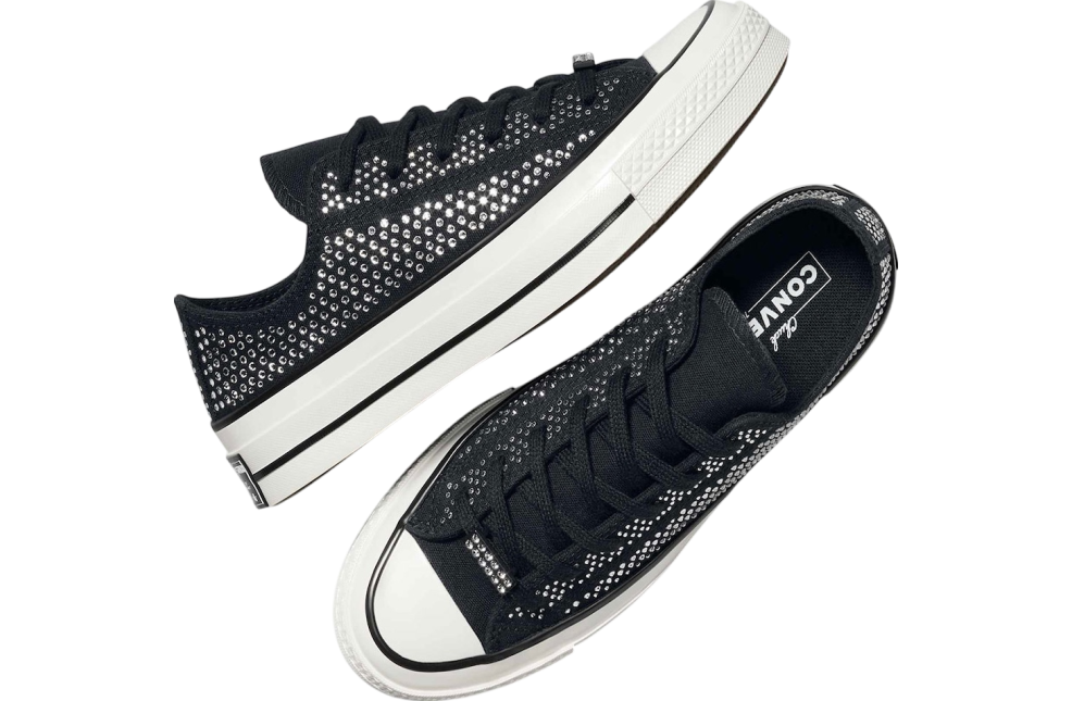 Swarovski x Converse Chuck 70 Black / Vintage White