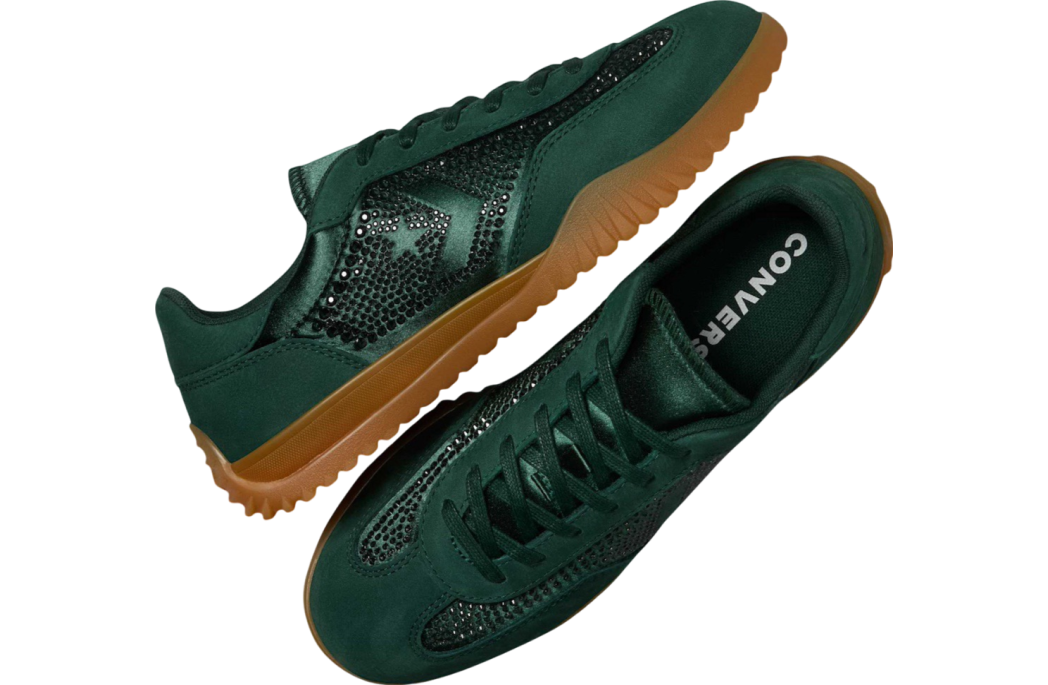 Swarovski x Converse Run Star Trainer Deep Emerald