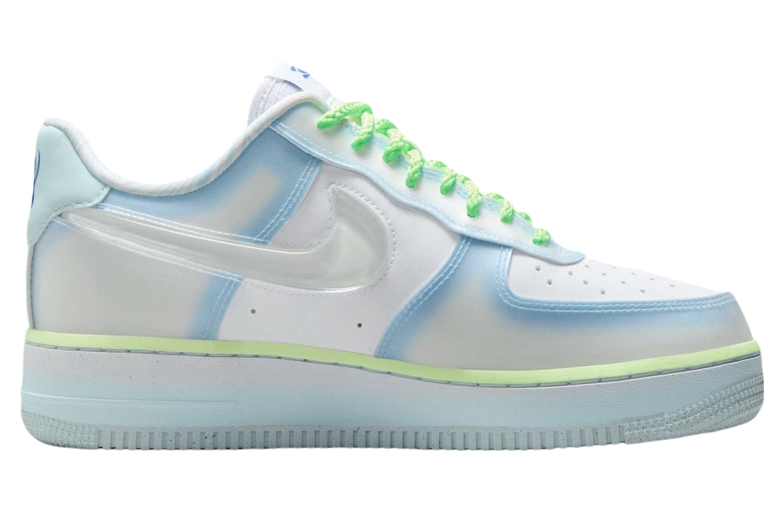 Swdc x Nike Air Force 1 Low Psychic Blue (W) Psychic Blue / White