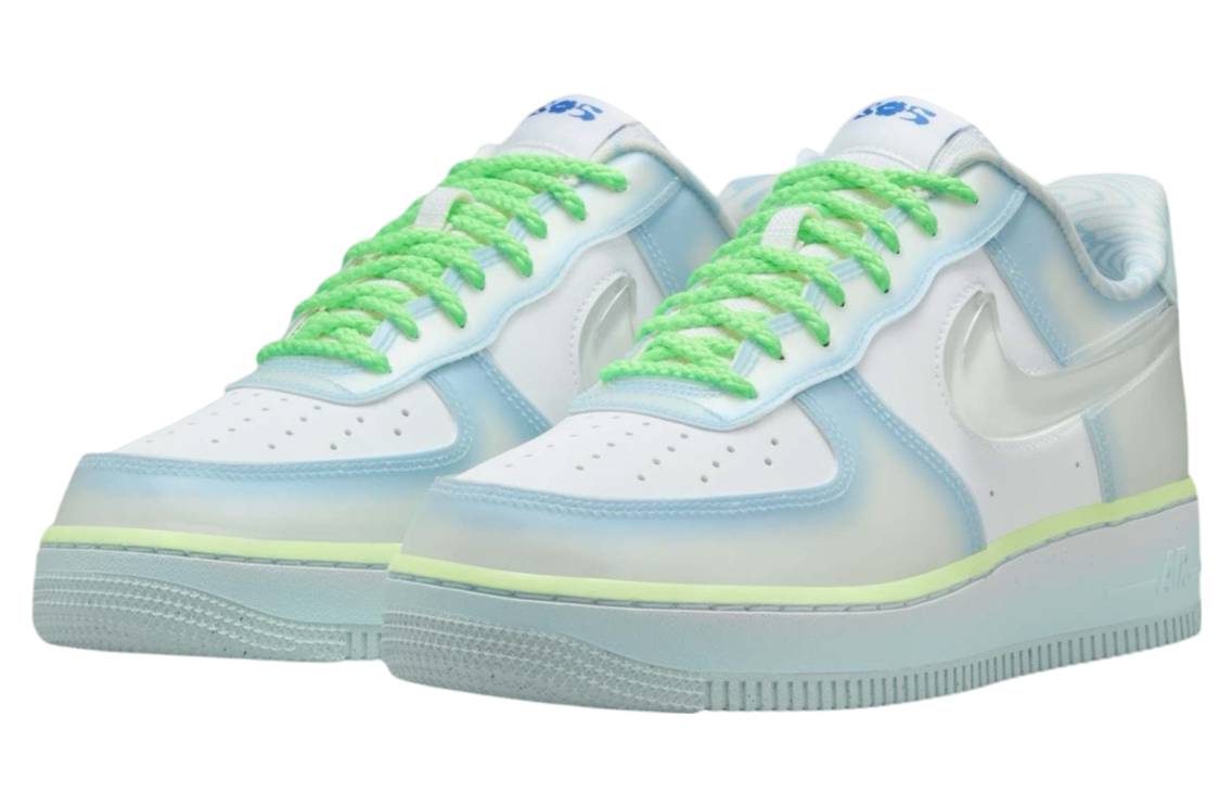 Swdc x Nike Air Force 1 Low Psychic Blue (W) Psychic Blue / White