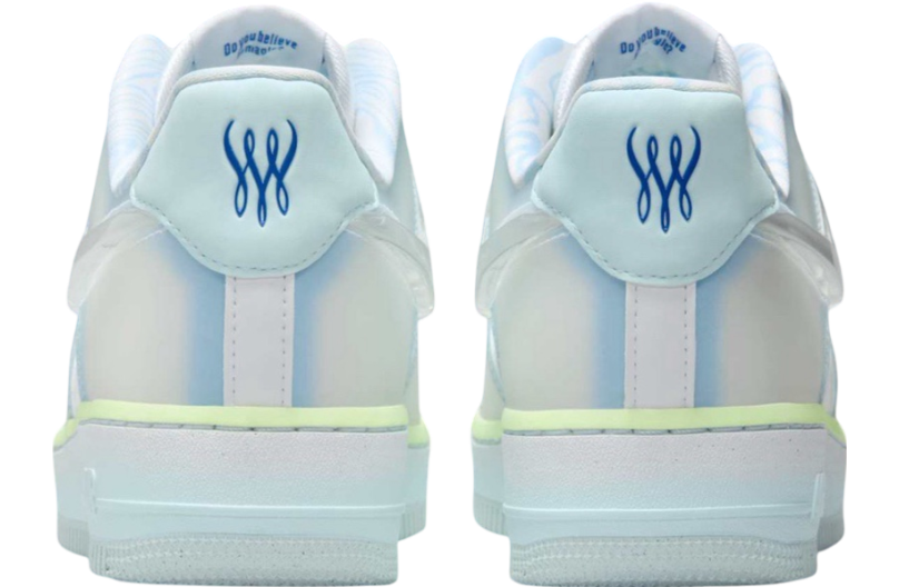 Swdc x Nike Air Force 1 Low Psychic Blue (W) Psychic Blue / White