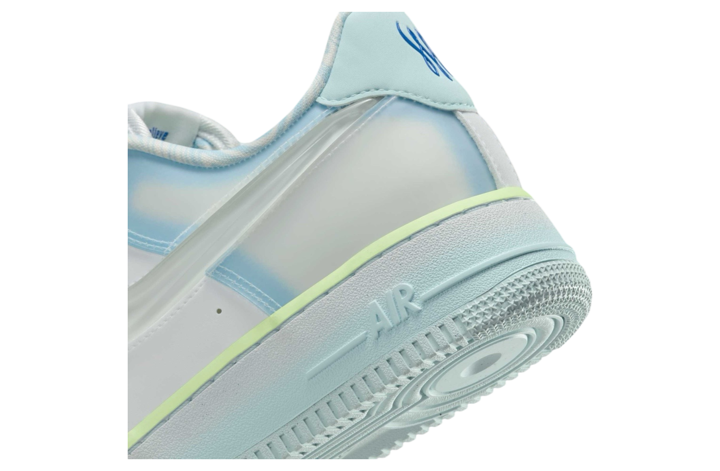 ブルー NIKE エアフォース AIR FORCE ジャケット Sホワイト メンズ