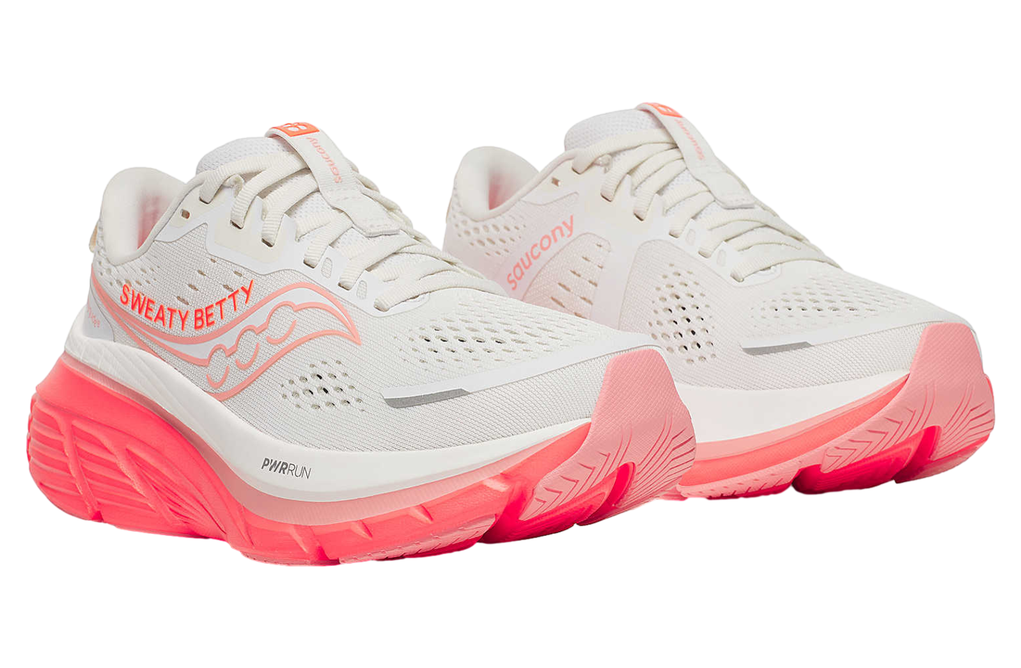 Sweaty Betty X Saucony Guide 18 WMNS White / Fluoro