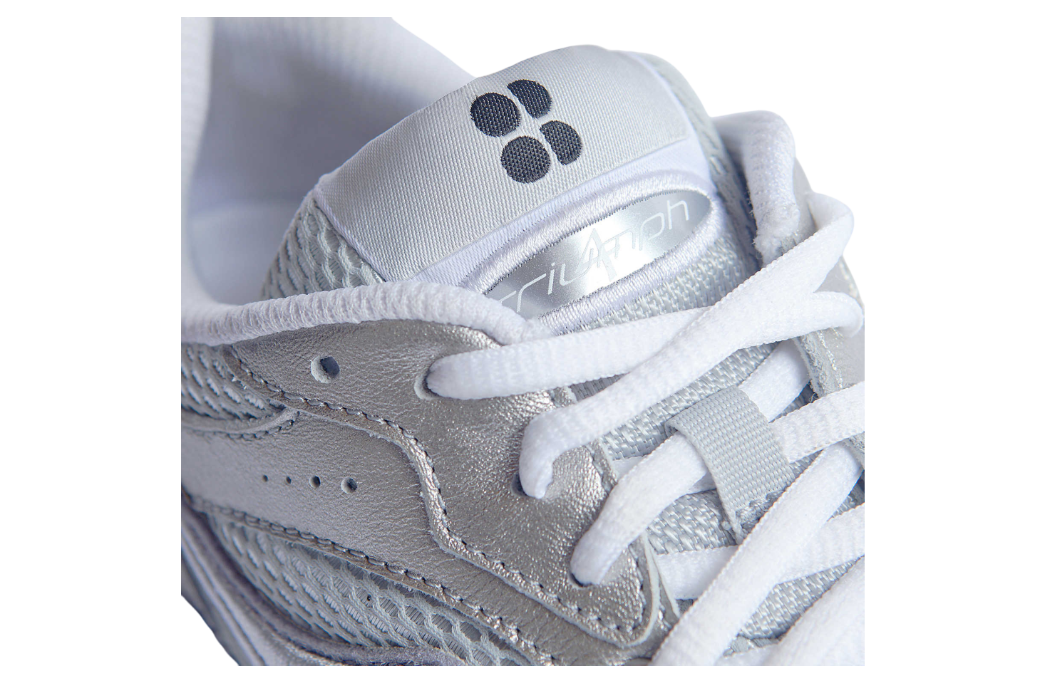 Sweaty Betty X Saucony Progrid Triumph 4 Silver / White