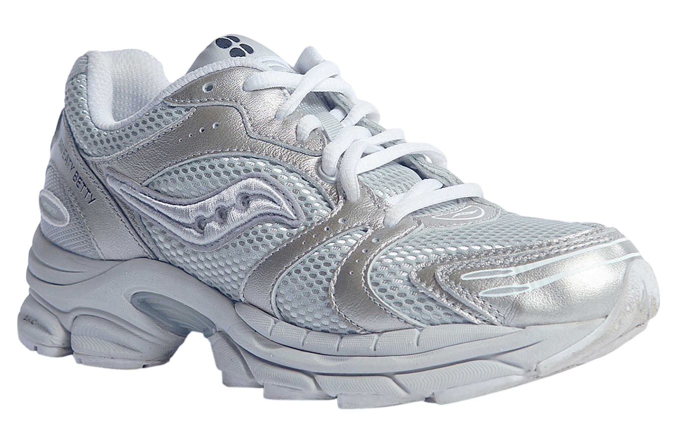 Sweaty Betty X Saucony Progrid Triumph 4 Silver / White