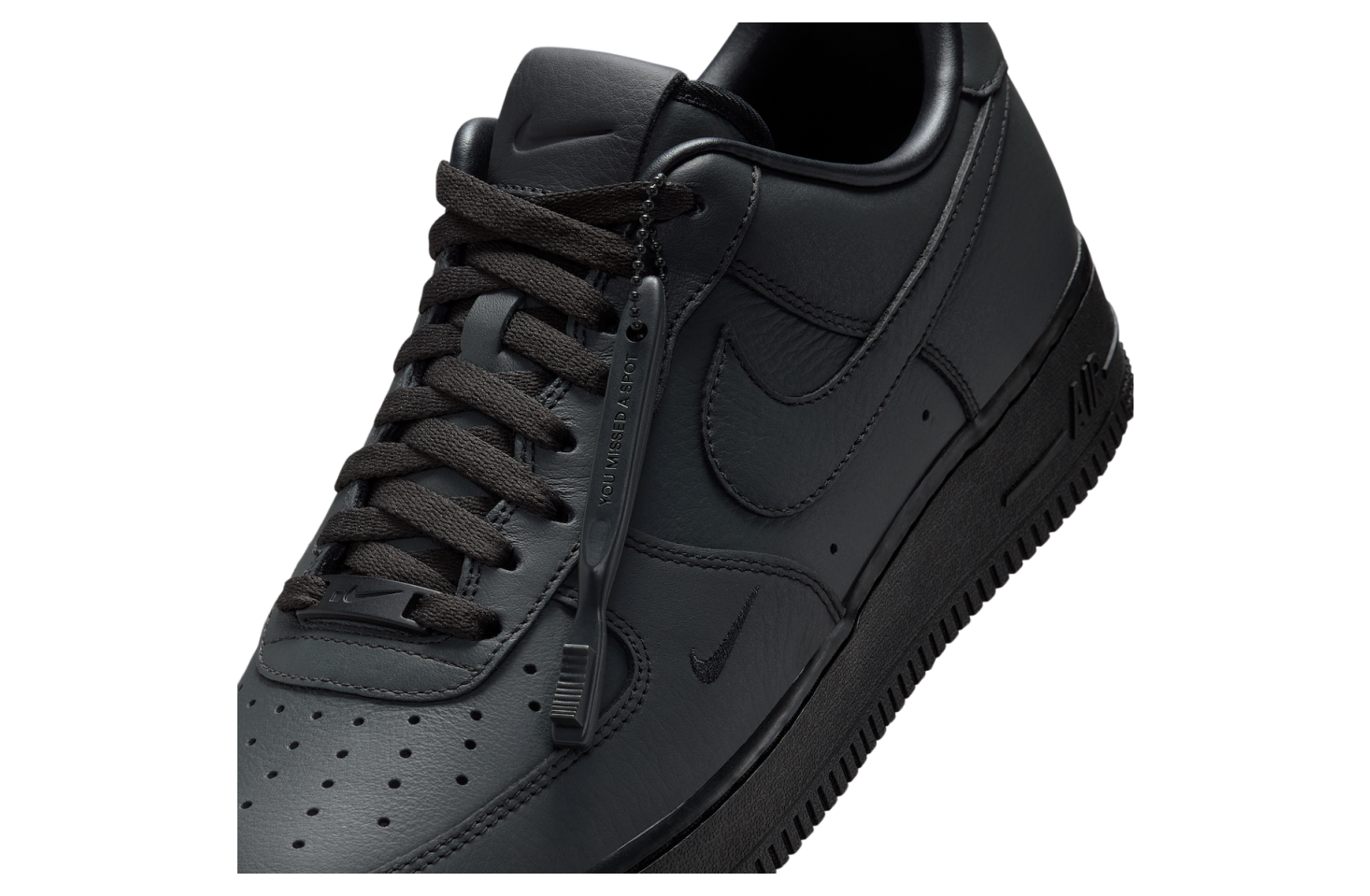 .swoosh X Nike Air Force 1 Low Black