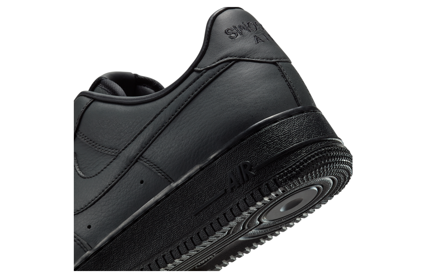 .swoosh X Nike Air Force 1 Low Black