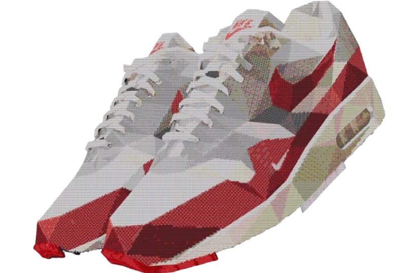 .SWOOSH x Nike Air Max 1 Low Poly University Red / White