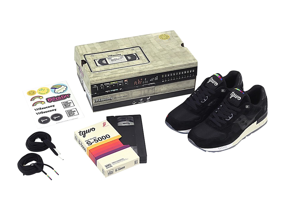 The Good Will Out x Saucony Shadow 5000 VHS