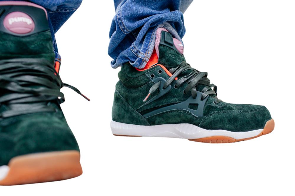 The Hundreds x Reebok Pump AXT "Coldwaters"