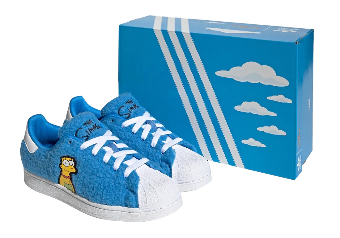 The Simpsons x adidas Superstar Marge Simpson GZ1774