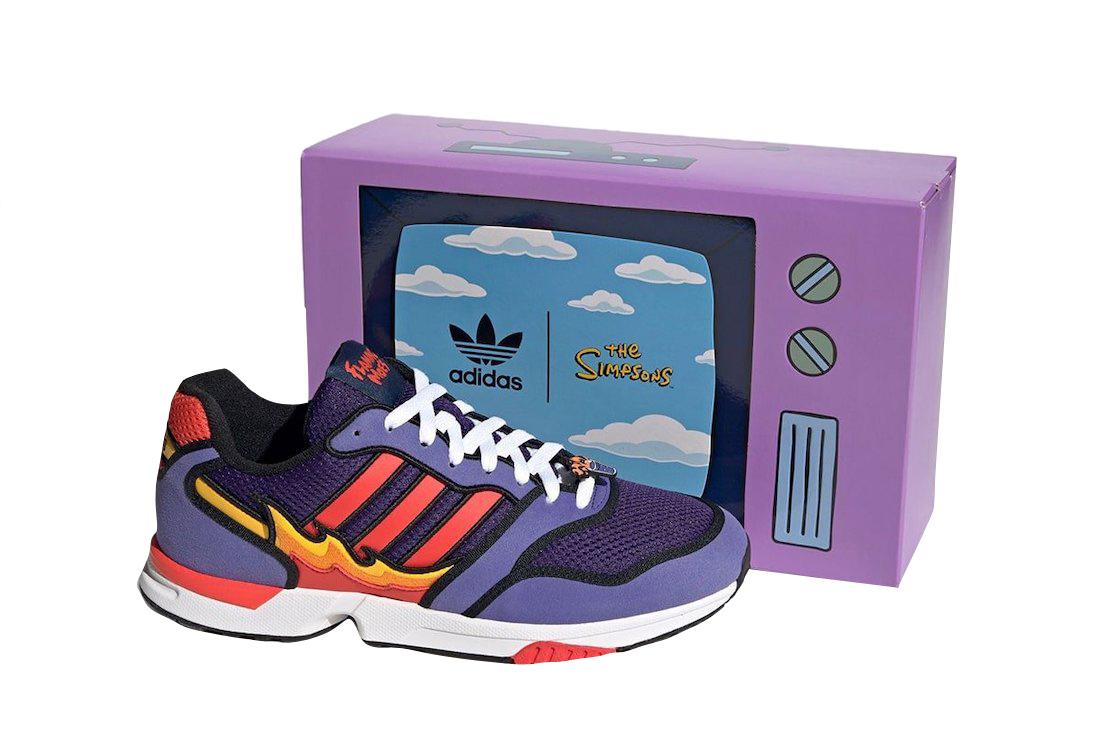 The Simpsons x adidas ZX 1000 Flaming Moe’s H05790
