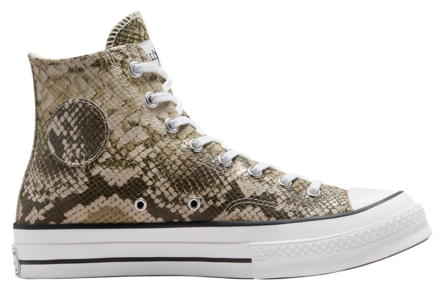 The Stussy x Converse Chuck 70 Snakeskin