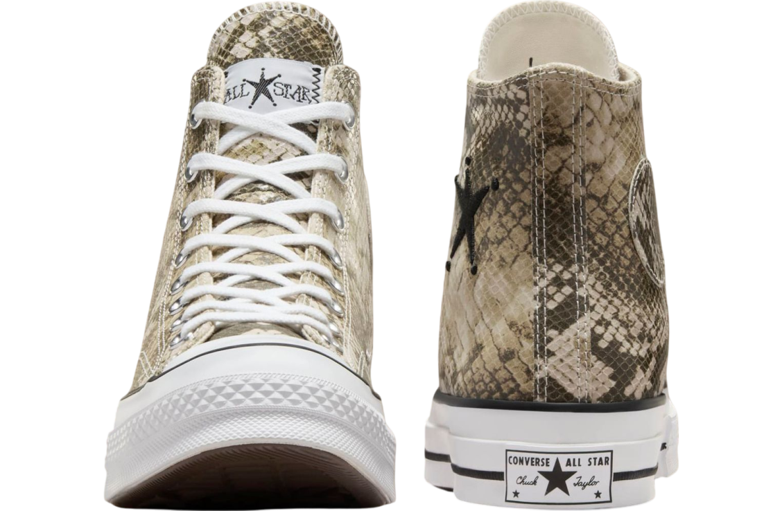 The Stussy x Converse Chuck 70 Snakeskin