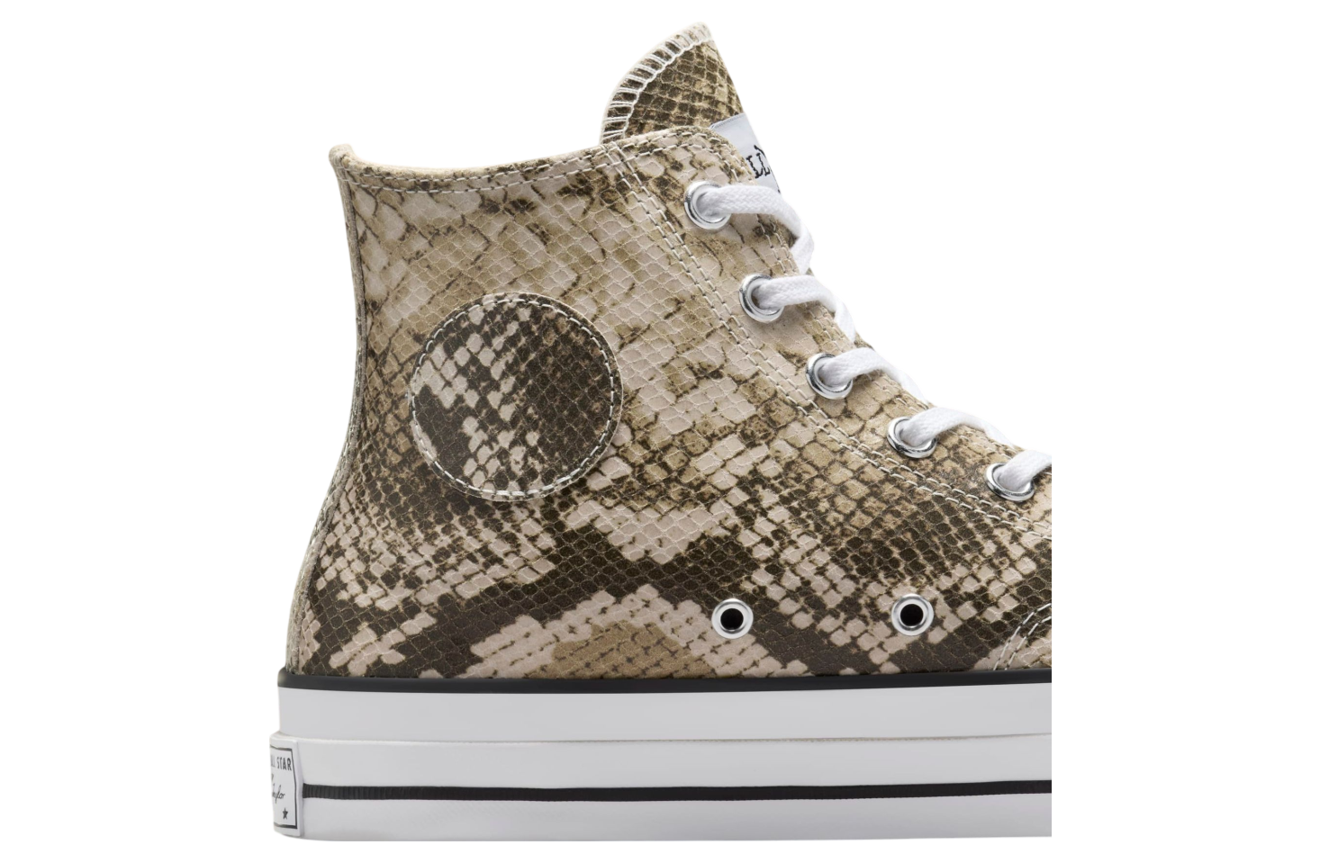 The Stussy x Converse Chuck 70 Snakeskin