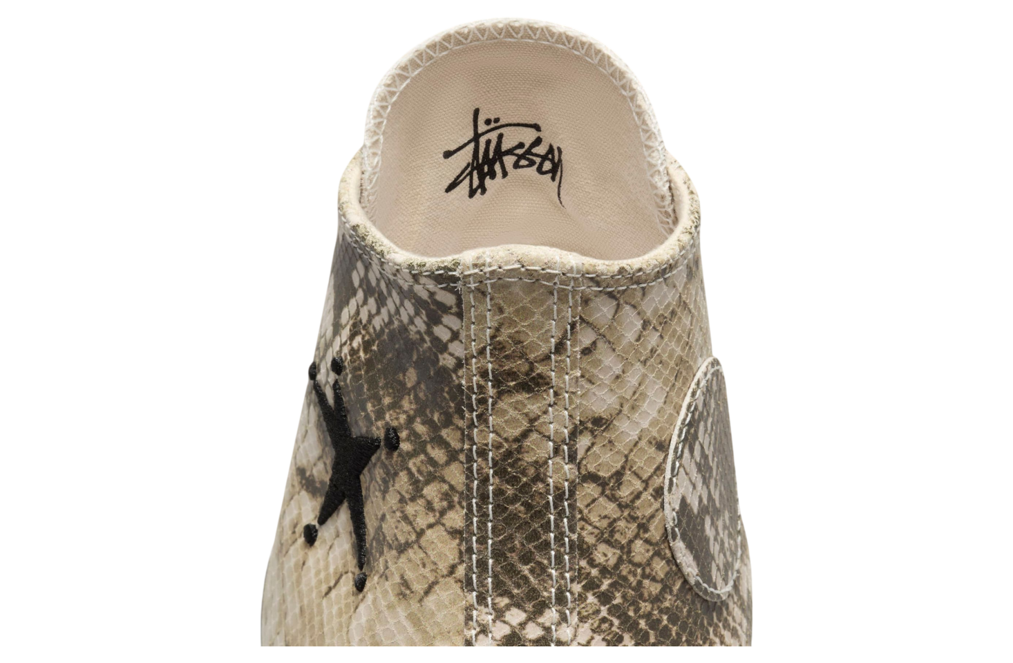 The Stussy x Converse Chuck 70 Snakeskin