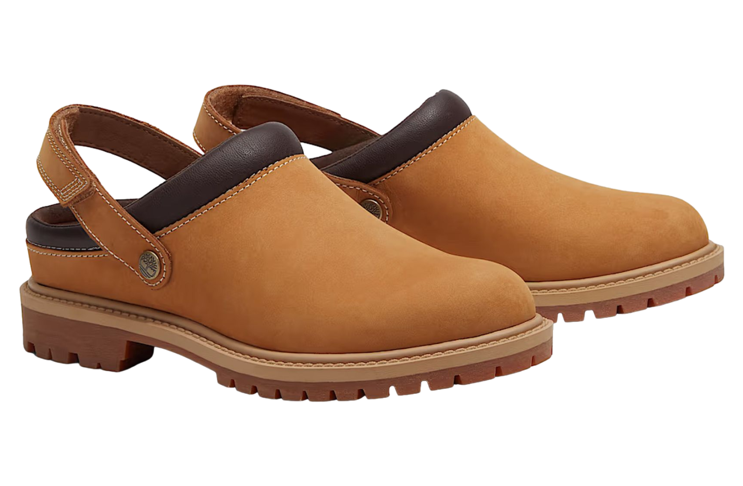 Timberland Premium Convertible Clog Wheat Nubuck
