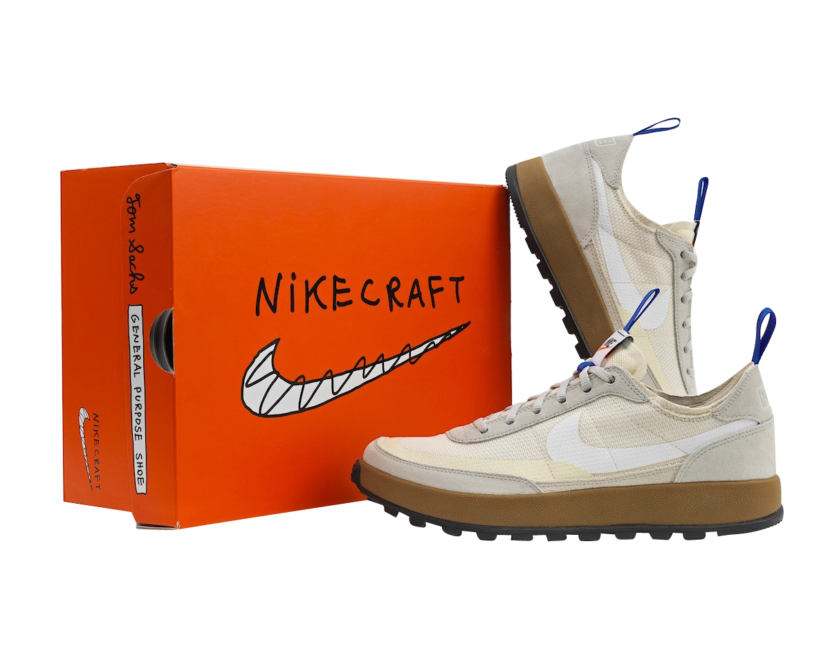 Tom Sachs x NikeCraft General Purpose Shoe Field Brown - Size 6 Women