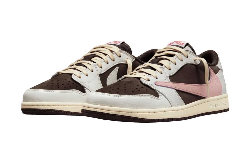 Travis Scott x Air Jordan 1 Low OG Dark Pony/Pink Oxford - Mar 2025 ...