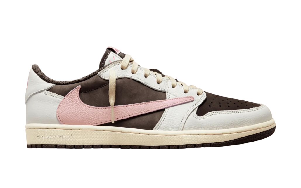 Travis Scott x Air Jordan 1 Low OG Dark Pony/Pink Oxford - Mar 2025 ...