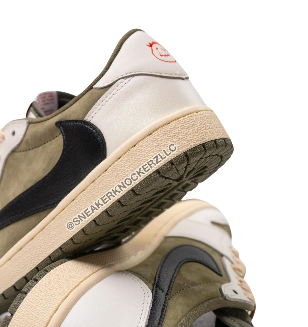 Travis Scott x Air Jordan 1 Low OG Medium Olive