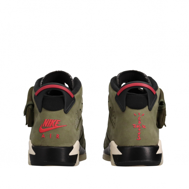 Travis Scott x Air Jordan 6 GS Medium Olive