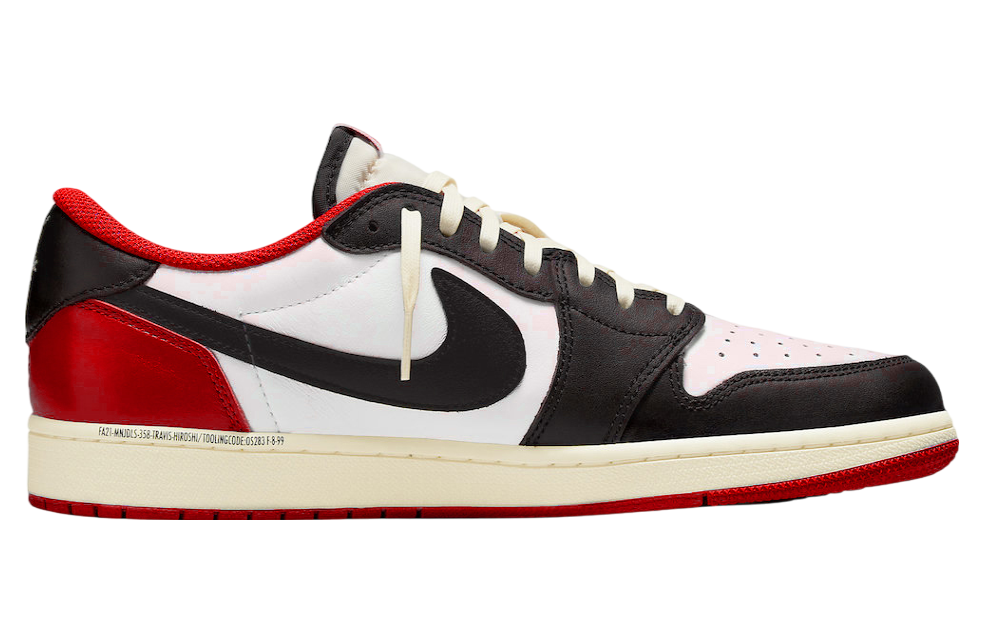 Travis Scott x fragment x Air Jordan 1 Low OG Red - Jan 2025 - CPT