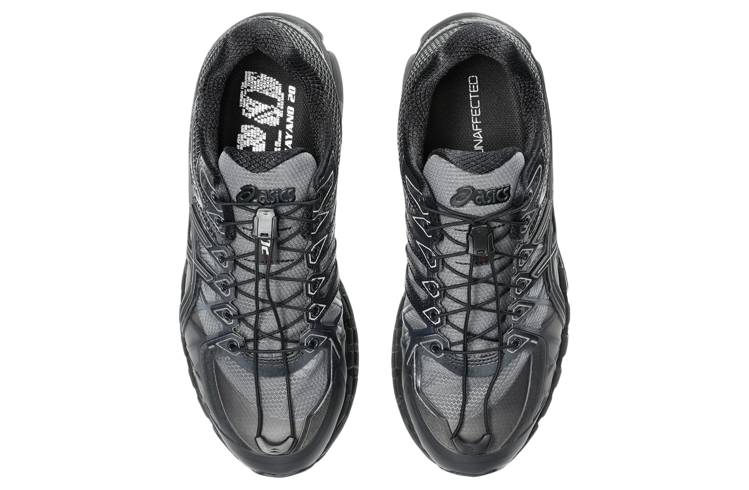 Unaffected x Asics Gel-Kayano 20 Obsidian Grey / Black