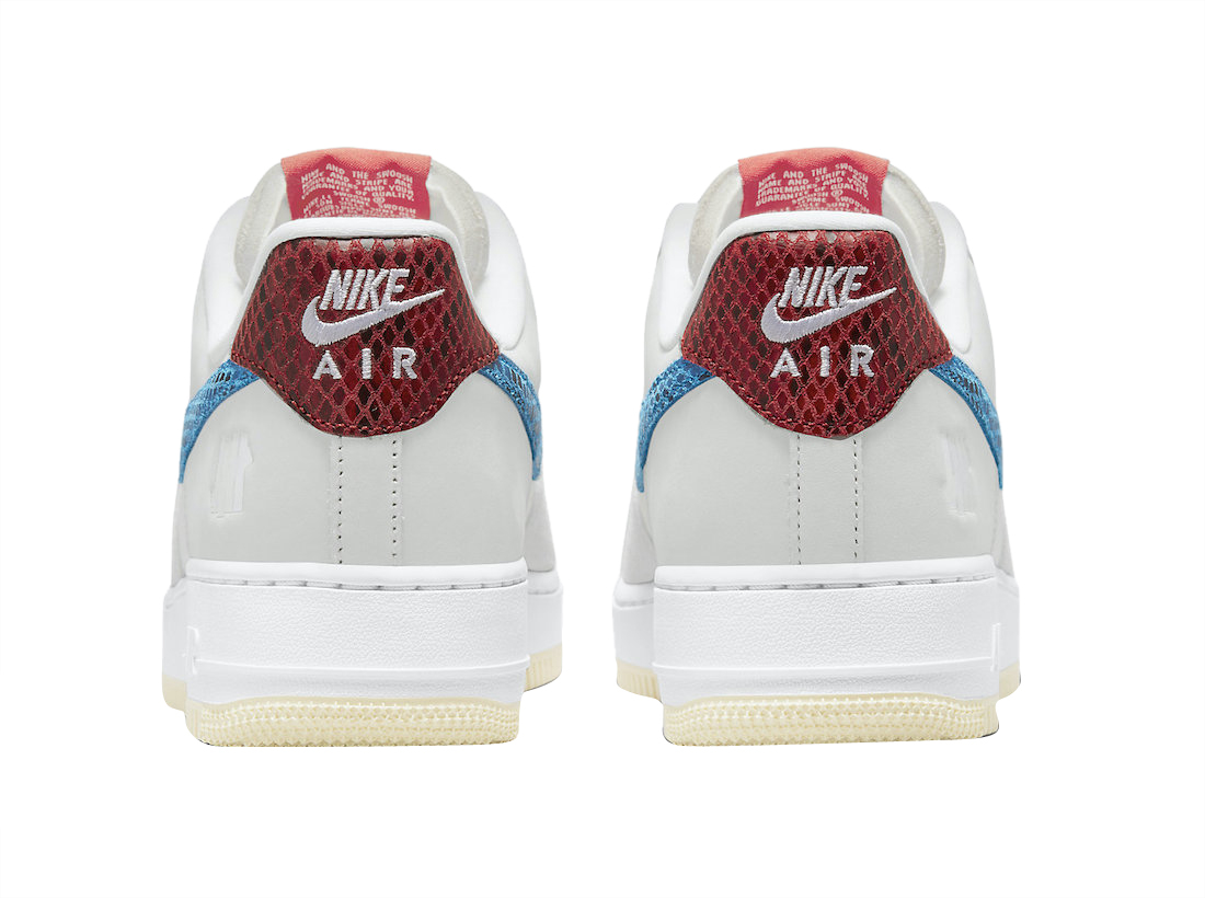 Undefeated x Nike Air Force 1 Low 5 On It - Aug 2021 - DM8461-001