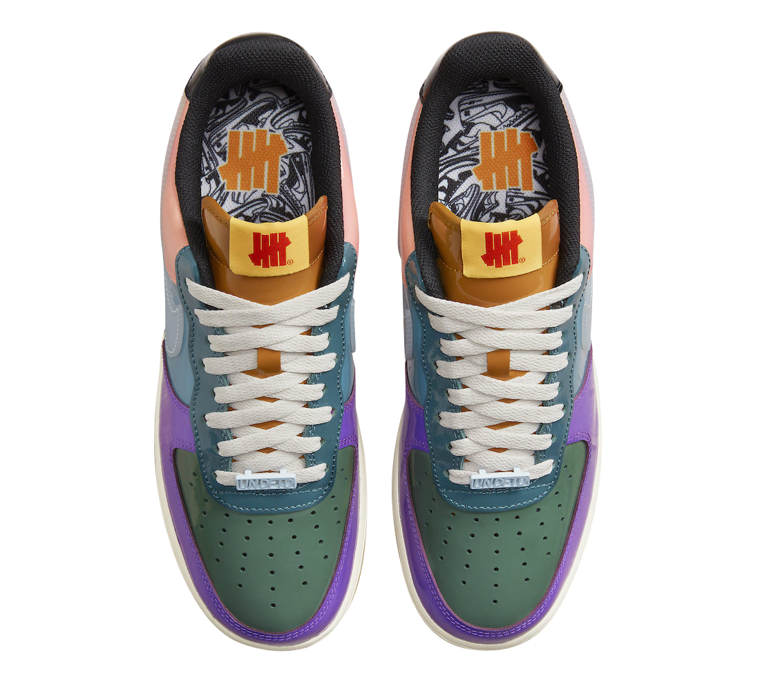 Undefeated x Nike Air Force 1 Low Wild Berry DV5255-500 - KicksOnFire.com