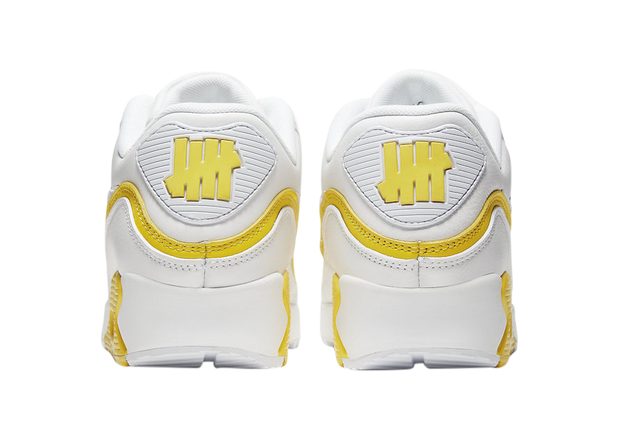 nike air max 90 undefeated yellow