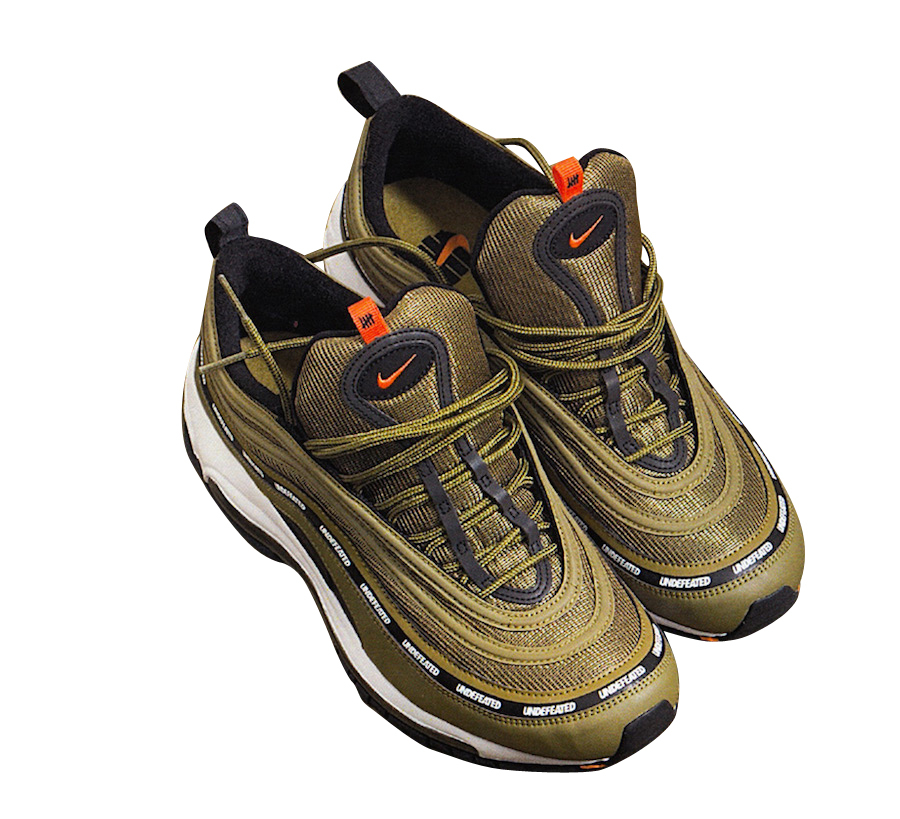 SALE得価NIKE AIR MAX97 UNDEFEATED OLIVE 定価以下 スニーカー