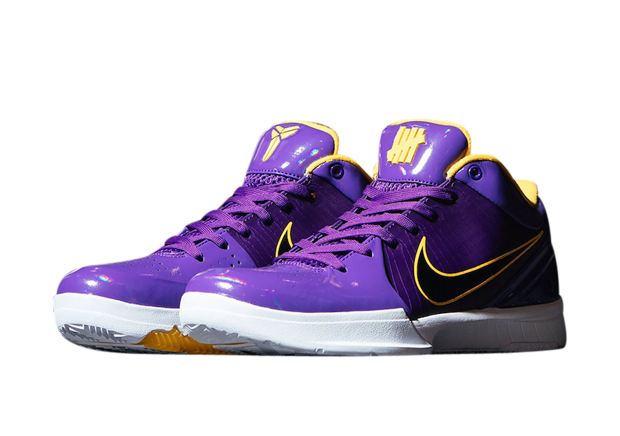 UNDEFEATED x Nike Kobe 4 Protro Lakers CQ3869-500 - KicksOnFire.com