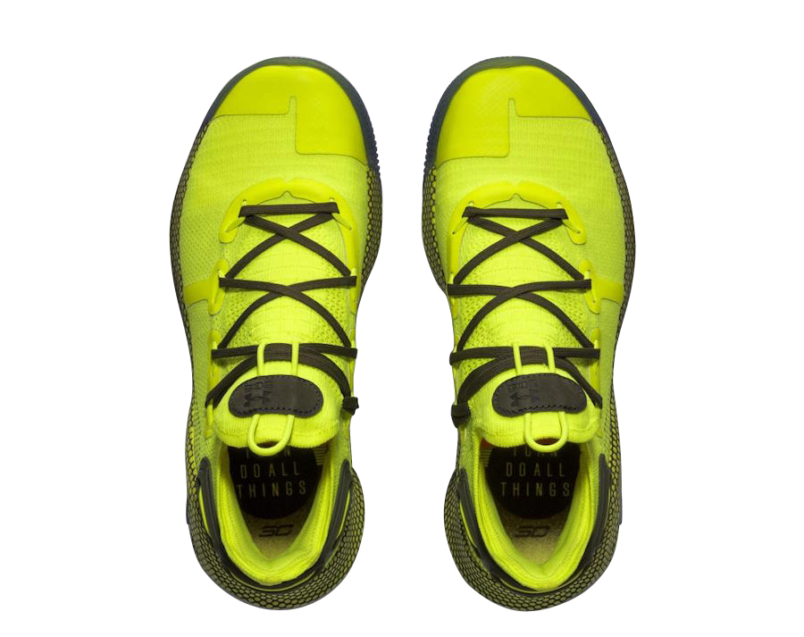Under Armour Curry 6 Hi Vis Yellow 3020612-302