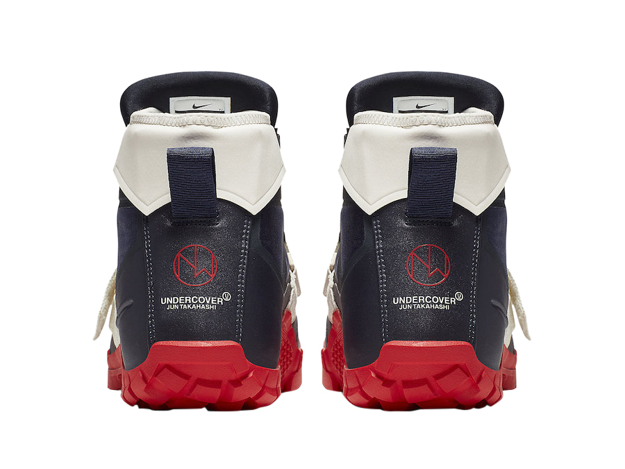 Undercover x Nike SFB Mountain Obsidian University Red