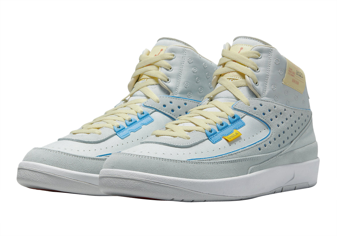 Union x Air Jordan 2 Grey Fog - Apr 2022 - DN3802-001